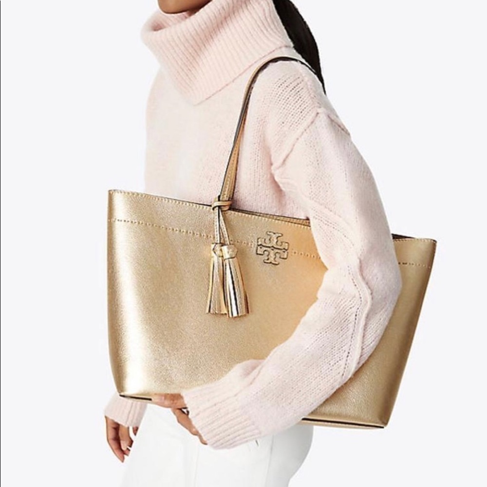 Tory Burch Metallic Gold McGraw OFFERS WELCOME